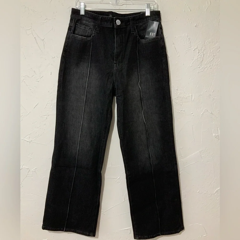 NWT KUT FROM THE KLOTH Charlotte High Rise Ankle Flare Jeans Sz 10